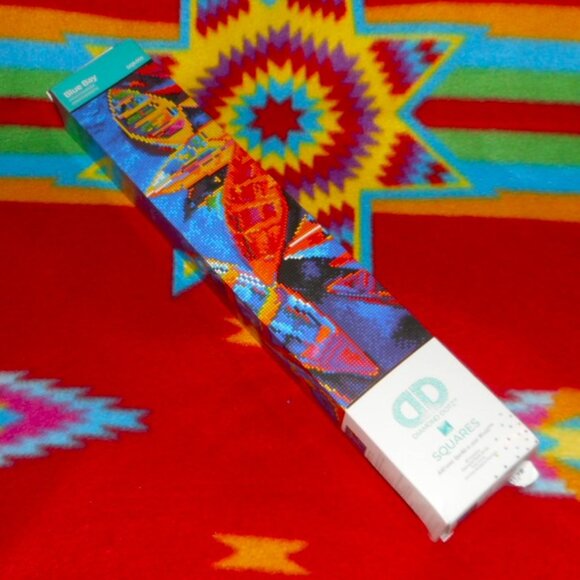 Diamond Dotz: Blue Bay Diamond Facet Art Kit * 20.87" x 16.93" - Picture 1 of 7